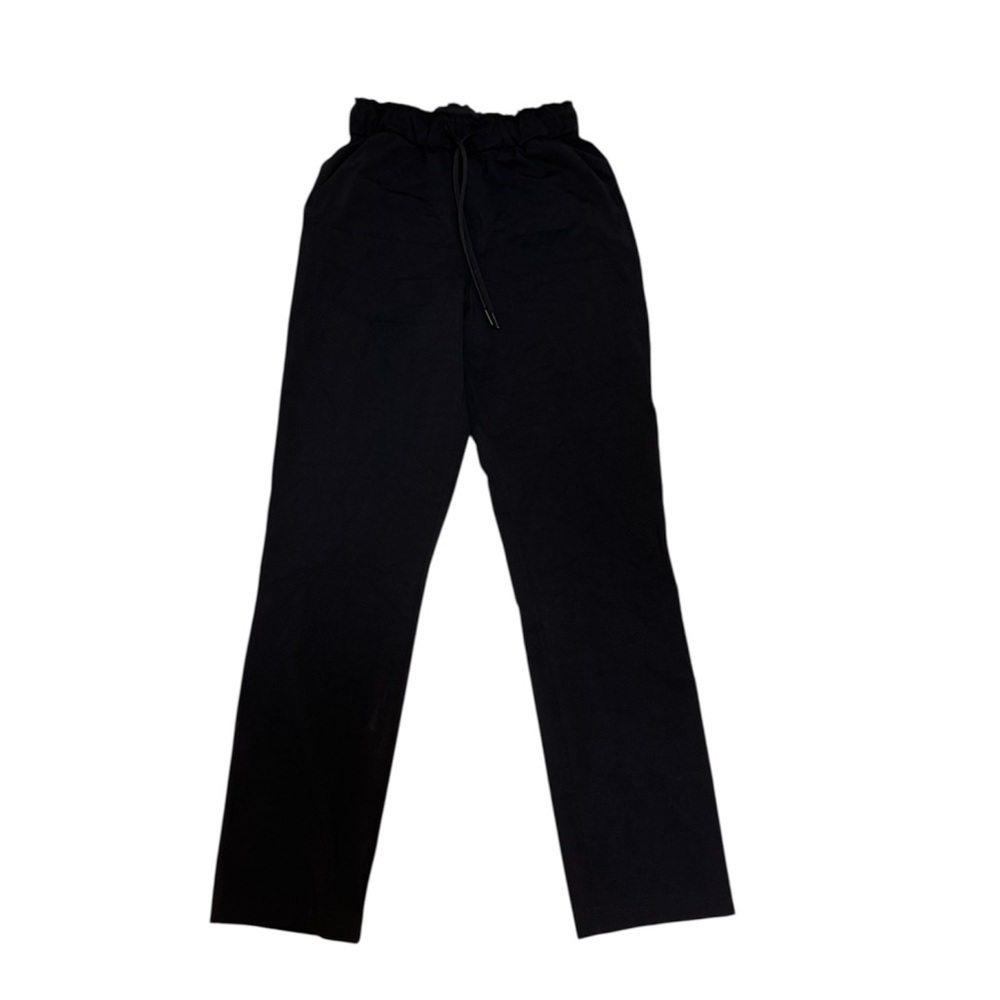 Lululemon Women’s Black Elastic Waist Drawstring Pants Size 4